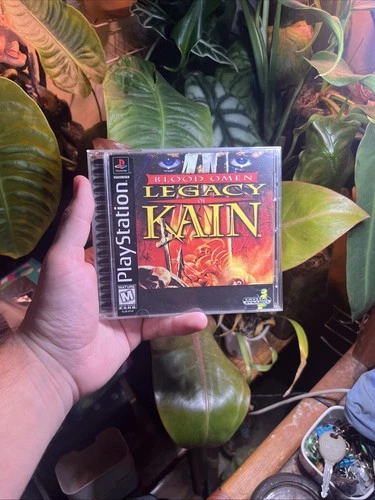Blood Omen: Legacy of Kain PlayStation 1 PS1 CIB Game Disc, Case