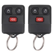 Vurkcy Keyless Entry Remote Key Fob Compatible with Ford F150 F250 F350 Black