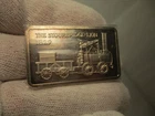 Mount Everest Mint The Stourbridge Lion Train 1 Troy Oz .999 Fine Silver Bar