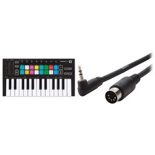 Launchkey Mini [MK3] — Clavier maître MIDI USB portable de 25 touches avec in...
