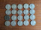 walking liberty half dollar lot of 20
