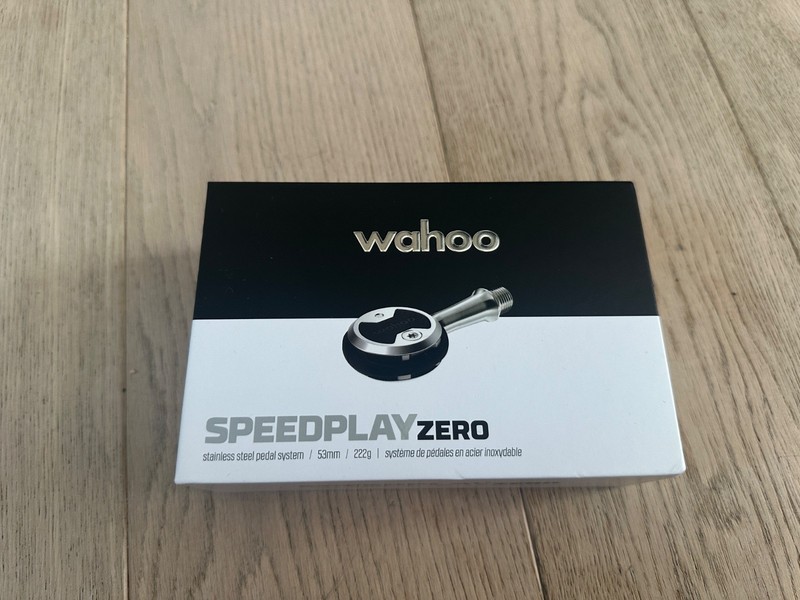 Wahoo Speedplay Zero Pedals - Brand New Unopened 53mm spindle