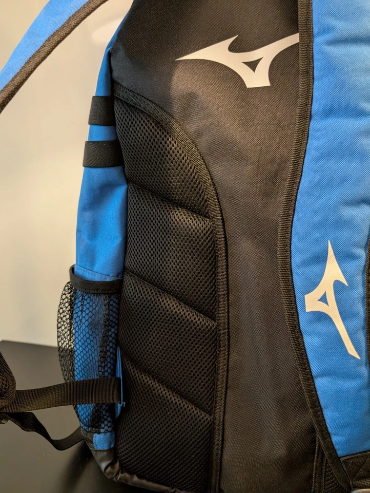 Рюкзак Mizuno Team Elite Crossover синий черный сумка на шнурке сетчатые карманы - Изображение 4 из 4