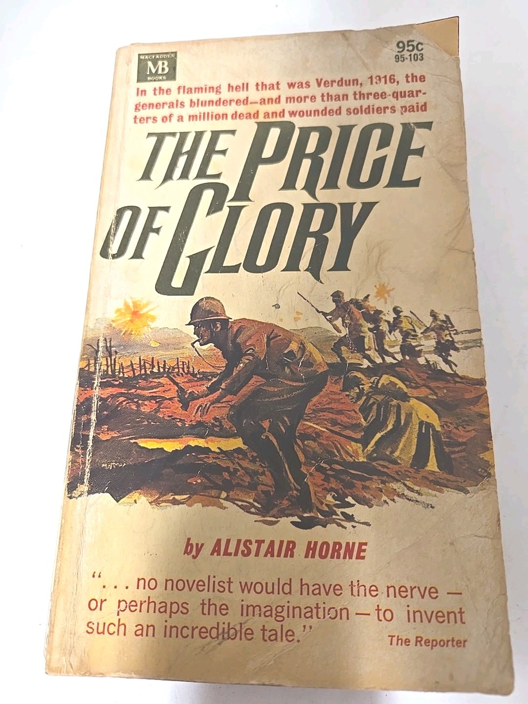 The Price of Glory Verdun 1916 Alistair Horne 1964 Vintage Paperback World War 1
