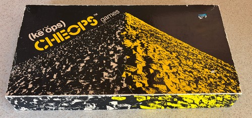 CHEOPS PYRAMID BUILDING GAME (1979 CyDot) -- Vintage -- Opened / Unused