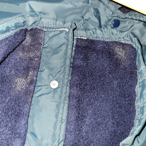 Vintage Pla Jac By Dunbrooke Snap Button Jacket Men's Size Large Blue USA Made - Picture 6 of 9