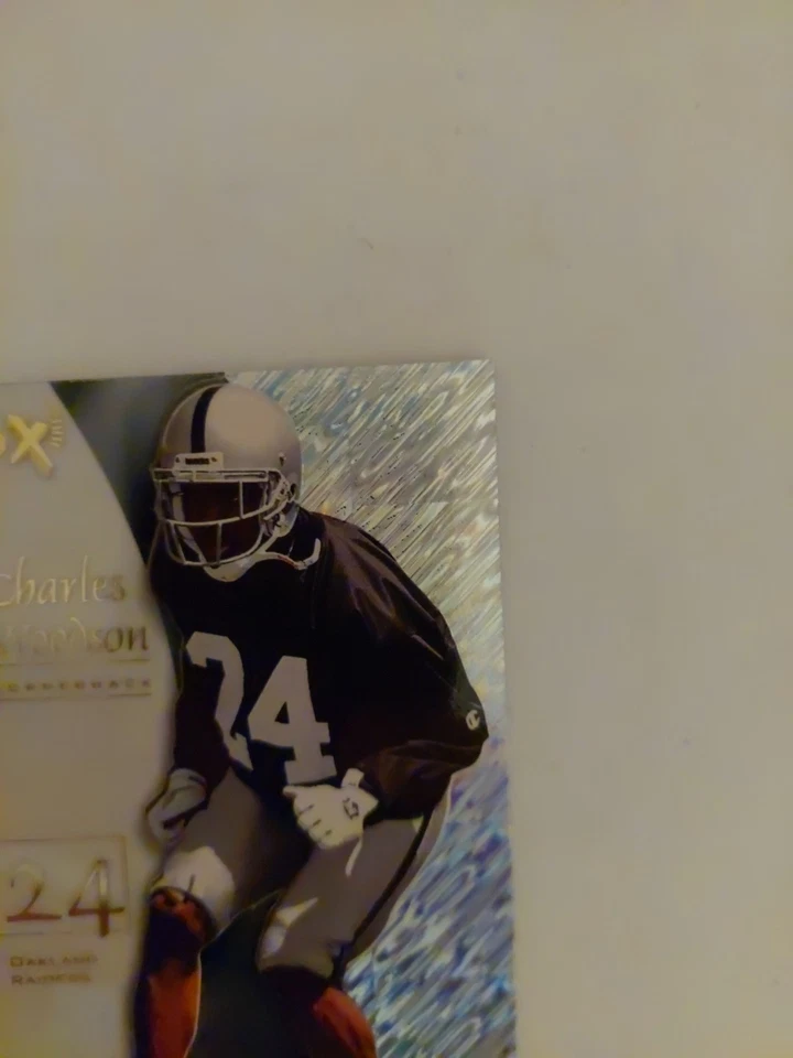 1998 EX 2001 Football Charles Woodson #58 - SD1264 - Image 4 of 4