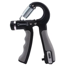 Hand Grip Strength Power Trainer Gripper Strengthener Adjustable Gym Exerciser