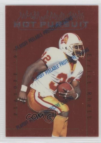 1997 Playoff First & Ten Hot Pursuit Errict Rhett #83