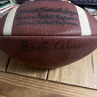 George Blanda Signed Official Wilson Full Size NFL Football HOF