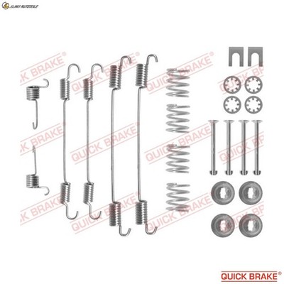 ZUBEHÖRSATZ BREMSBACKEN 105-0747 FÜR PEUGEOT 306/Hatchback/Van/Break 405/Mk/II