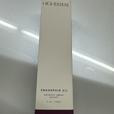 HIGHERDOSE Endorphin Oil 5oz Detox Sweat Sculpt Sauna Workout Massage Exp 10/26