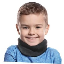 Fleece Kids  Toddler Neck Warmer  Scarf - Winter Ski Neck Gaiter Gray