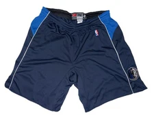 Dallas Mavericks Team Issued Nike Game Shorts Size 48 +2 Length Early 2000’s