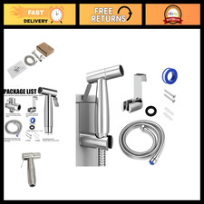 Adjustable Handheld Bidet Sprayer for Toilet - Jet Spray, Water Pressure Control