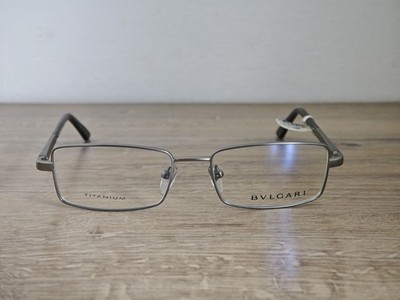 BVLGARI 1019-T Titanium Eyeglasses Frames - Rectangular Full Rim 53-17 135 mm