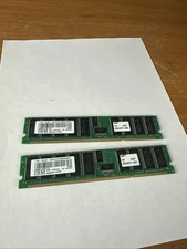 53P3222 IBM MEMORY 256MB PC-2100 DDR-266MHZ 309B LOT OF 2