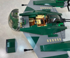 Lego Fight on the Flying Wing 7683 Indiana Jones Raiders of the Lost Ark Set