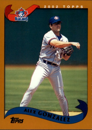 2002 Topps Alex Gonzalez #36 card