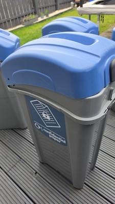 Glasdon Eco Nexus 85 abschließbarer Papier-Recyclingbehälter - mit Schloss mit Schlüssel