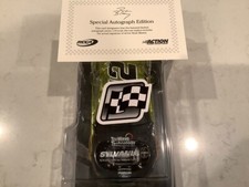 RYAN BLANEY AUTOGRAPHED 2022 MENARDS TALLADEGA COLOR CHROME DIECAST W/COA  CARD