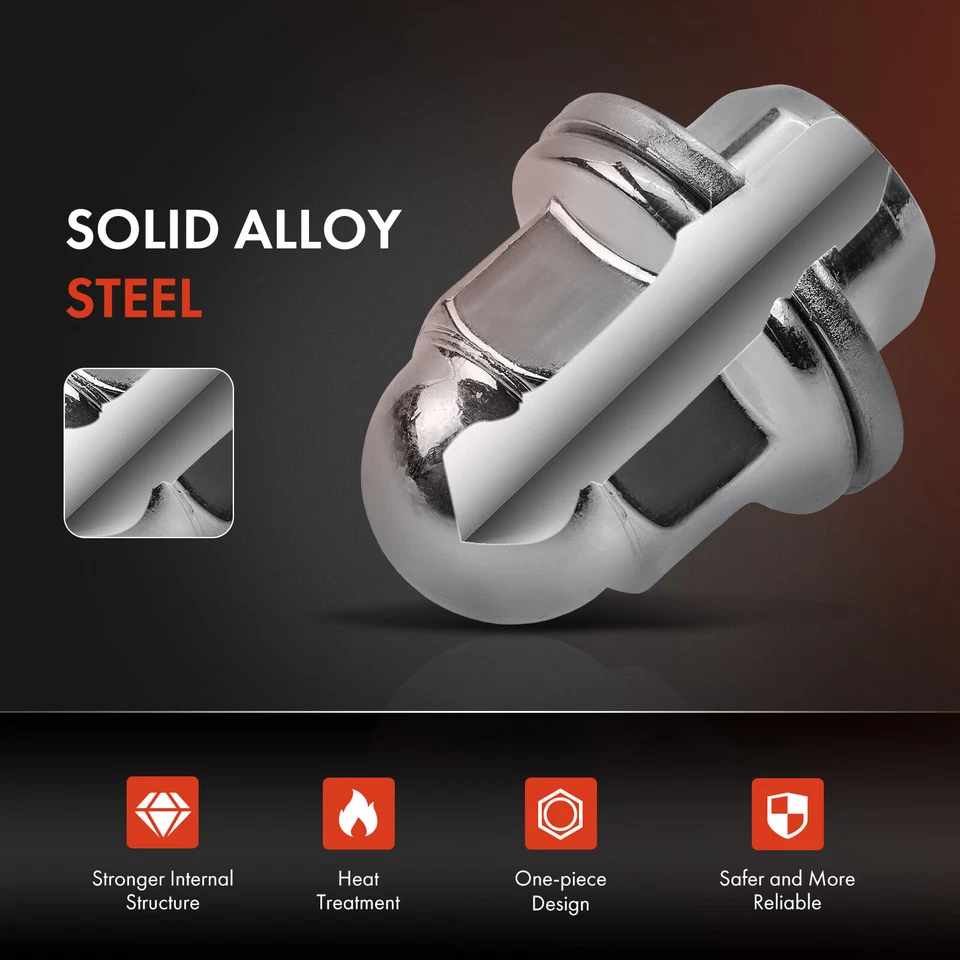 20 передних и задних зажимных гаек для магазина M12-1,5 для Dodge Chrysler Mitsubishi Lancer - Изображение 4 из 4