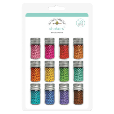 Doodlebug Shakers 12/Pkg Assorted