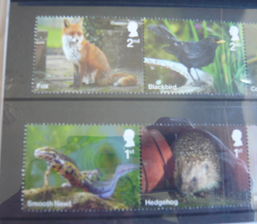 Royal Mail 10 Stamps Garden Wildlife Presentation Pack No.662 Brand New - Picture 6 of 8
