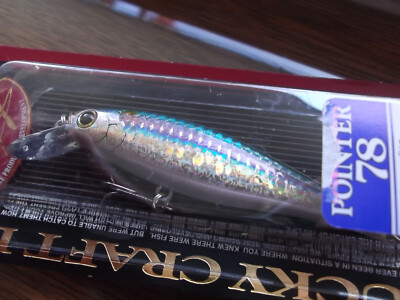 Older Japan Made Lucky Craft Pointer 78 SP 3.0'' Suspending MS American Shad
