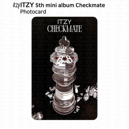 ITZY 5. Mini Album Schachmatt offizielle Fotokarte durchsichtige Karte Sonderkarte KPOP - Bild 81 von 87