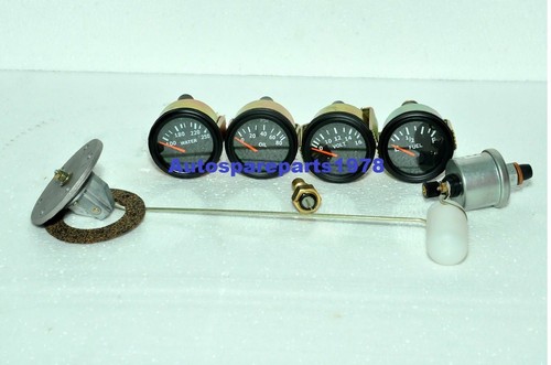 electrical gauges set- Volt gauge Temp Gauge Oil pressure gauge with SENDER BB - Bild 3 von 3