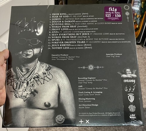 New Sealed Conway the Machine From King to a God LIMITED marble color vinyl #125 - Picture 3 of 3