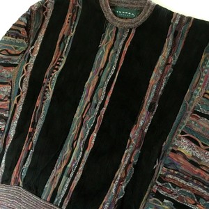 Tundra Canada Sweater Jumper Colorful Cotton Blend Lambskin L | eBay