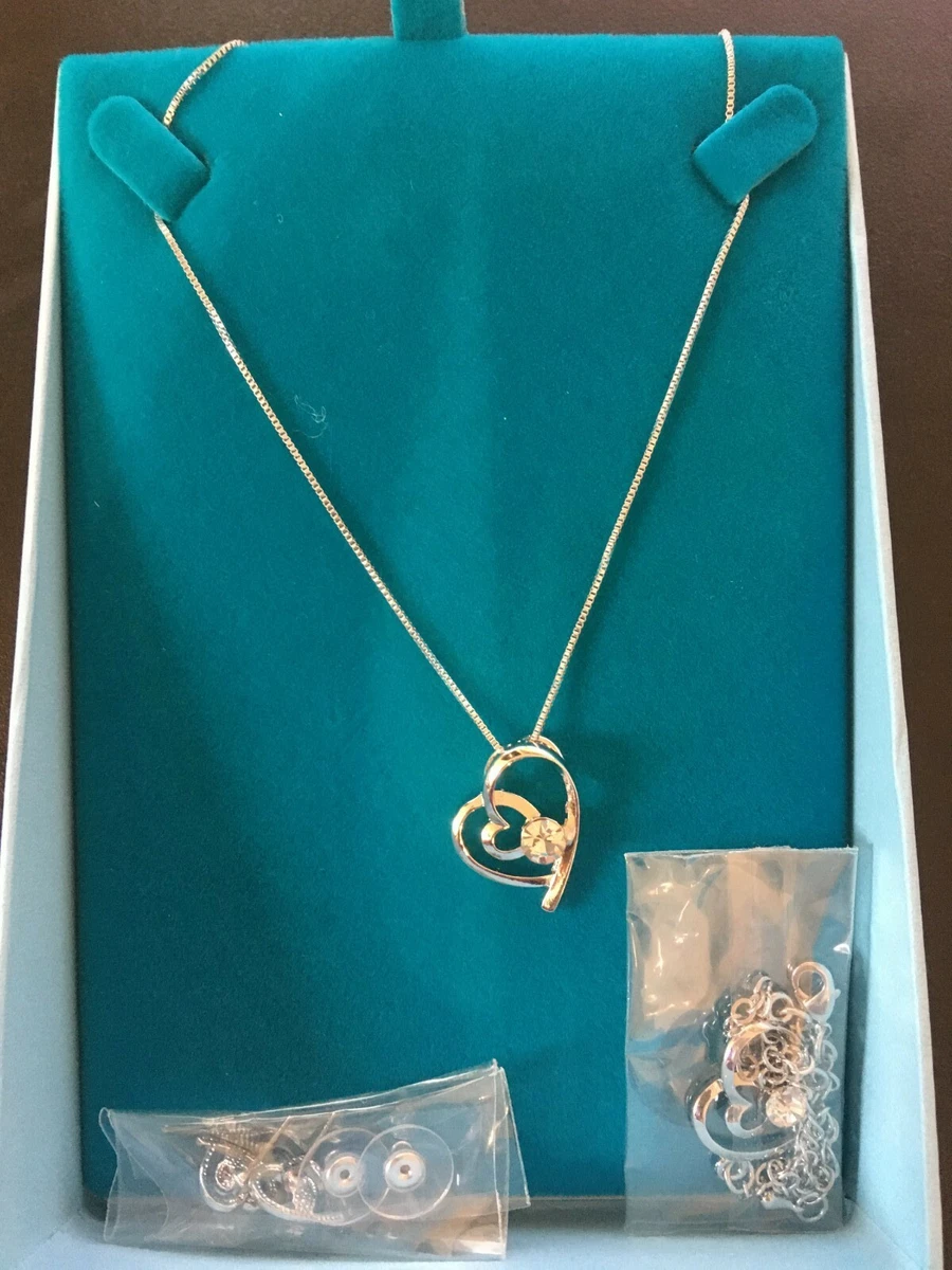 Swarovski necklace earrings and shop bracelet set