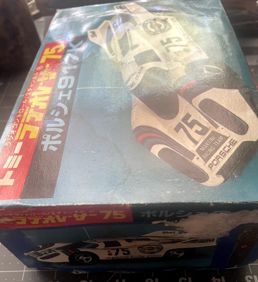 Vintage Tomy Porsche 917K Radio Contol 2 Channel Remote Control Car MIB - Image 4 of 4