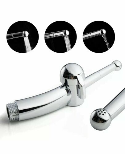 Toilet Hand held Bidet Spray Shattaf Sprayer Kit Hose Douche Shower Head 3PC Set - Picture 9 of 13