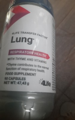 4Life Lung für gesundes Atemwegssystem mit Transfer Factor Tri , neu, MHD 06/26