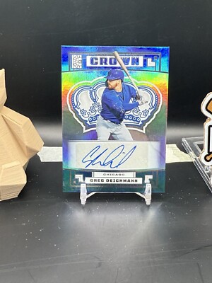 Greg Deichmann 2022 Capstone Crown Silver Auto Cubs (CBR)
