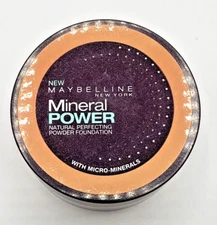 NEW Maybelline Mineral Power Loose Powder Foundation HONEY BEIGE/MEDIUM 4 .28 Oz