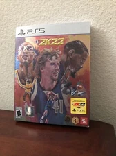 NBA 2K22 75TH ANNIVERSARY  PS5 / PS4 GAME BRAND NEW FACTORY SEALED w/ SLIPCOVER