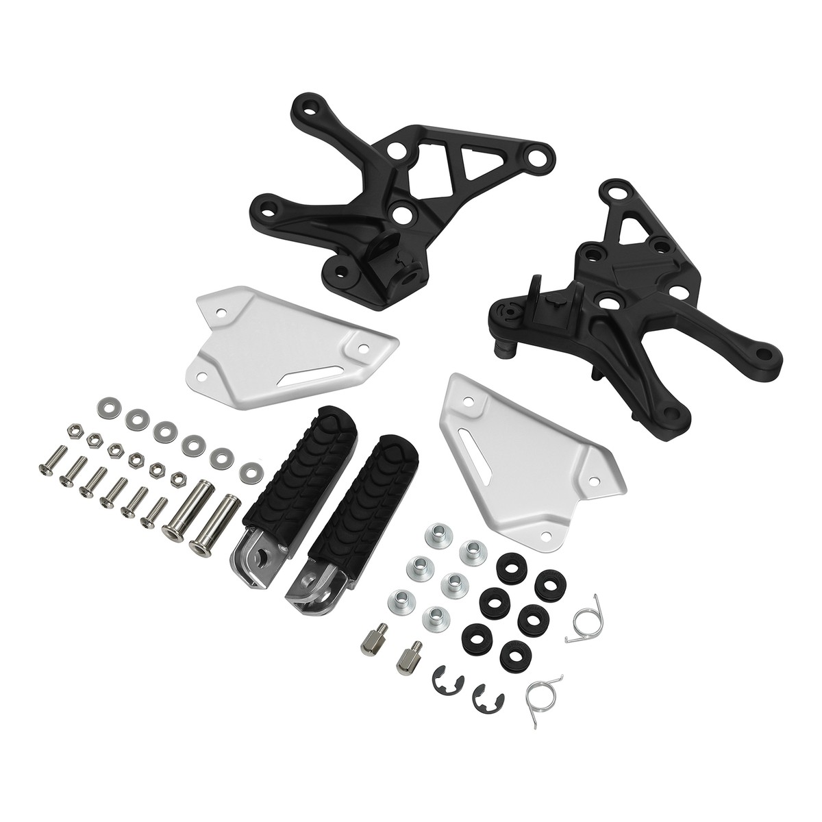 Front Driver Rider Footpeg Pegs Bracket Footrest Fit For Kawasaki