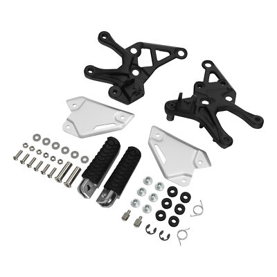 フットバス スタンド Front Driver Rider Footpeg Pegs Bracket Footrest Fit For Kawasaki