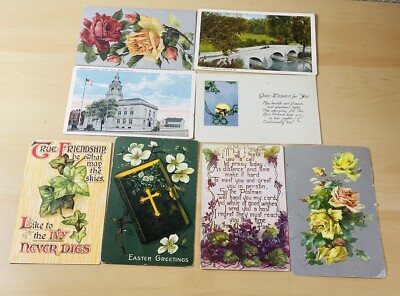 Vintage Postcards Lot Of 8 From The 1900 s Almost A Hundred Years Old