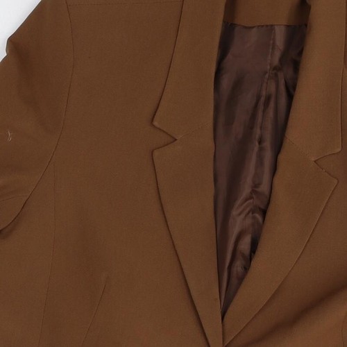 New Look Womens Beige Polyester Blend Blazer Size 18 - Picture 5 of 10