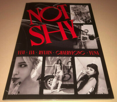 ITZY Not Shy 6 track EP hit CD Yeji Lia Ryujin Chaeryeong Yuna JYP ent kpop
