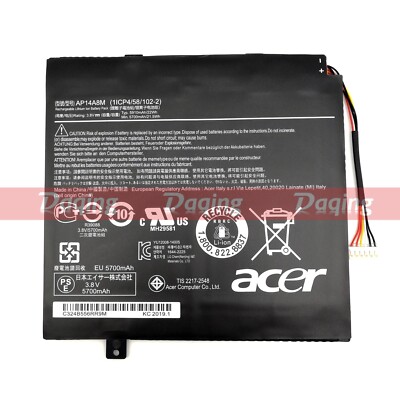 New Original AP14A8M AP14A4M Tablet Battery for Acer Iconia Tab 10 A3-A20 A3-A30