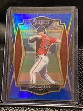 Zac Gallen  2021 Select Premier Level Blue Prizm #21/149 #141  Diamondbacks