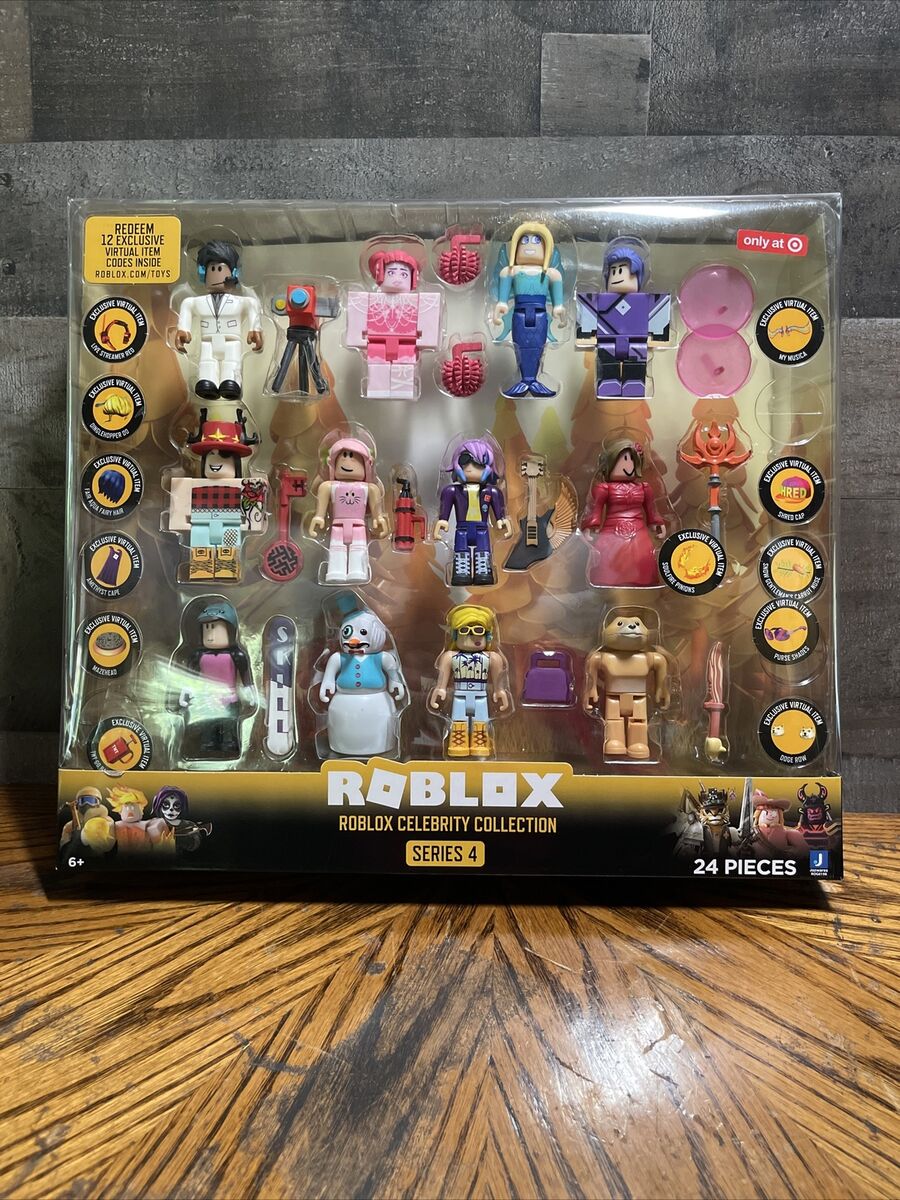 Roblox Celebrity Collection Series 4 24 pieces 12 Virtual Codes