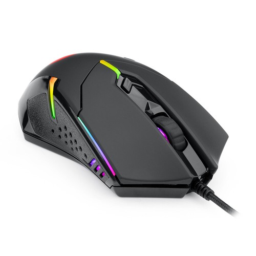 RGB Gaming Mouse USB Wired 6 Buttons Programmable Mouse w/ Weight Tuning Set - 第 3/12 張圖片