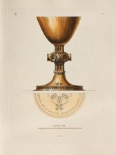 Pokal Gold-Schmied Kunsthandwerk Bistum Paderborn D&ouml;renhagen Spiegel Desenberg